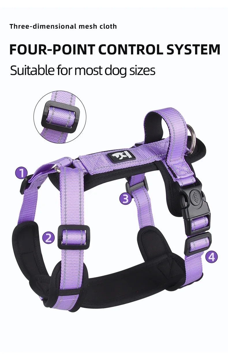 Feather - light, cloud - soft and elegantly designed, this harness wraps your dog in everyday luxury while keeping them fully secure and free to move. - Luxempirez