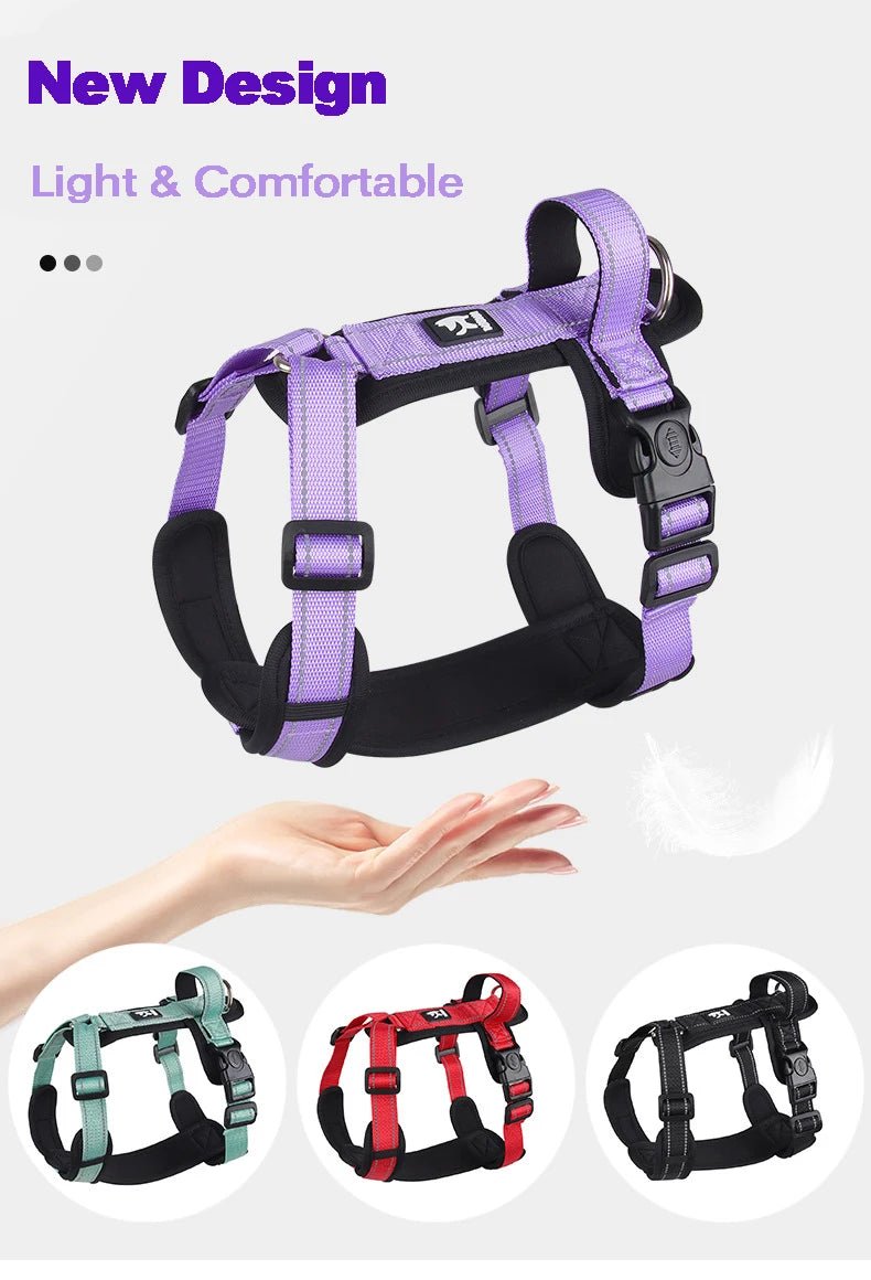 Feather - light, cloud - soft and elegantly designed, this harness wraps your dog in everyday luxury while keeping them fully secure and free to move. - Luxempirez
