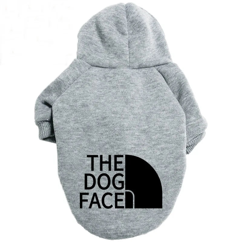 Give your dog a touch of streetwear style with our "The Dog Face" hoodie! Inspired by iconic fashion brands, this cozy and fun hoodie is available in vibrant red and classic black. Perfect for walks, social media photos, and keeping your furry friend warm - Luxempirez