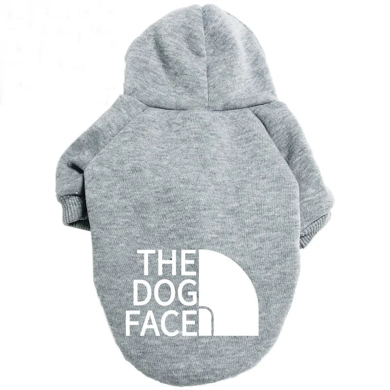Give your dog a touch of streetwear style with our "The Dog Face" hoodie! Inspired by iconic fashion brands, this cozy and fun hoodie is available in vibrant red and classic black. Perfect for walks, social media photos, and keeping your furry friend warm - Luxempirez