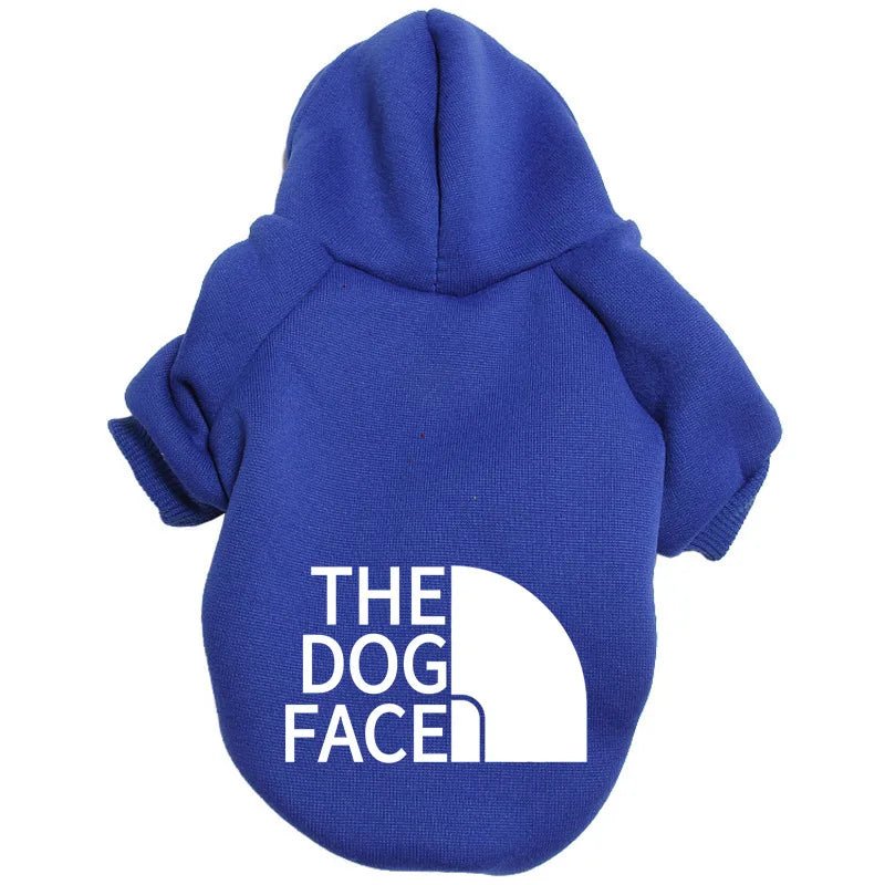 Give your dog a touch of streetwear style with our "The Dog Face" hoodie! Inspired by iconic fashion brands, this cozy and fun hoodie is available in vibrant red and classic black. Perfect for walks, social media photos, and keeping your furry friend warm - Luxempirez