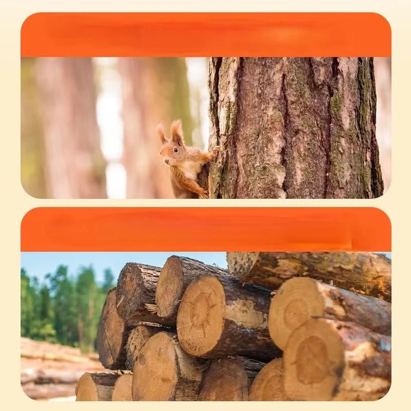 Give your dog hours of chewing satisfaction with this natural wood - inspired grinding stick! Not only does it help clean teeth and support dental health, but its clever hollow design allows you to stuff treats inside for added fun and mental stimulation. - Luxempirez