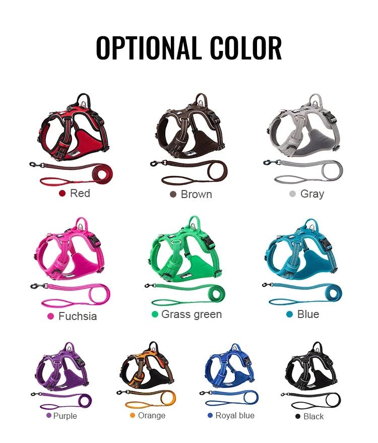 Give your dog the comfort and safety they deserve with the Truelove premium harness! Its ergonomic design relieves neck pressure and guarantees a perfect fit for every walk. Made from durable, breathable materials. - Luxempirez