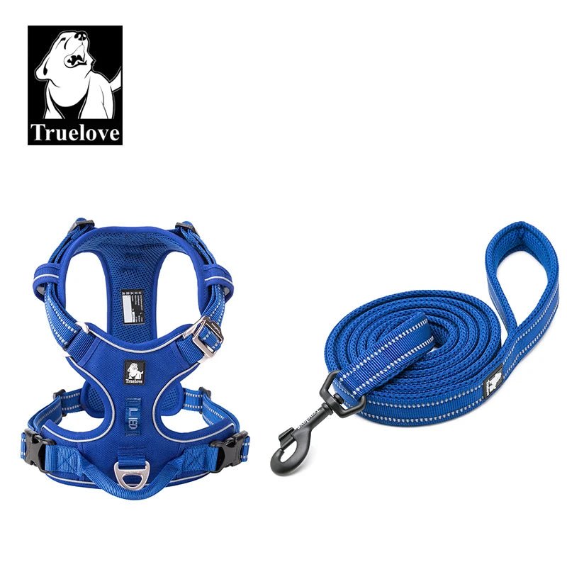 Give your dog the comfort and safety they deserve with the Truelove premium harness! Its ergonomic design relieves neck pressure and guarantees a perfect fit for every walk. Made from durable, breathable materials. - Luxempirez