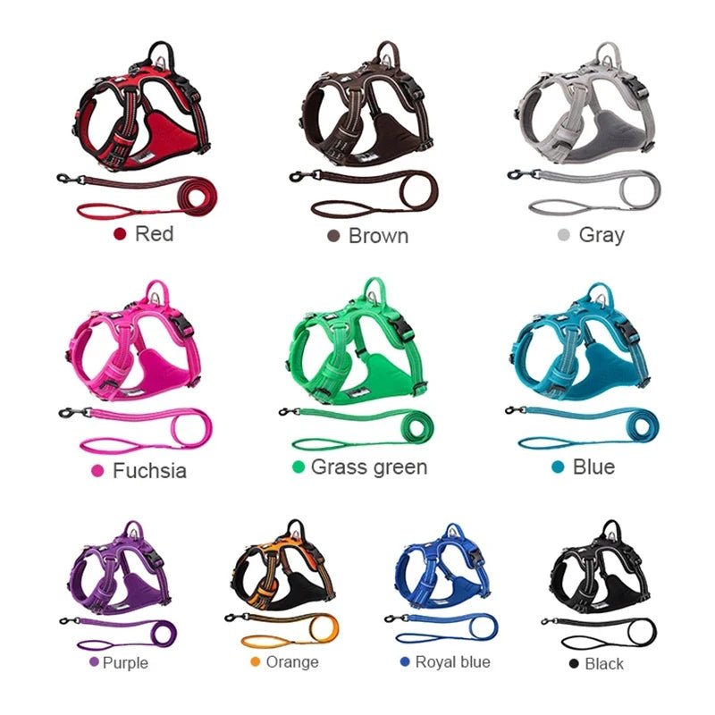 Give your dog the comfort and safety they deserve with the Truelove premium harness! Its ergonomic design relieves neck pressure and guarantees a perfect fit for every walk. Made from durable, breathable materials. - Luxempirez