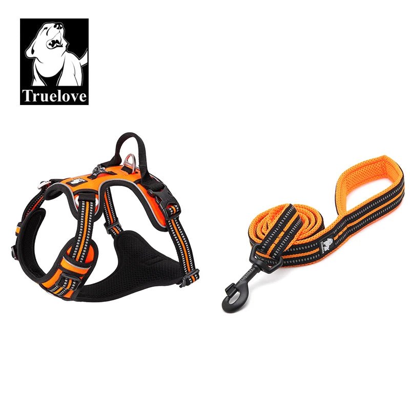 Give your dog the comfort and safety they deserve with the Truelove premium harness! Its ergonomic design relieves neck pressure and guarantees a perfect fit for every walk. Made from durable, breathable materials. - Luxempirez