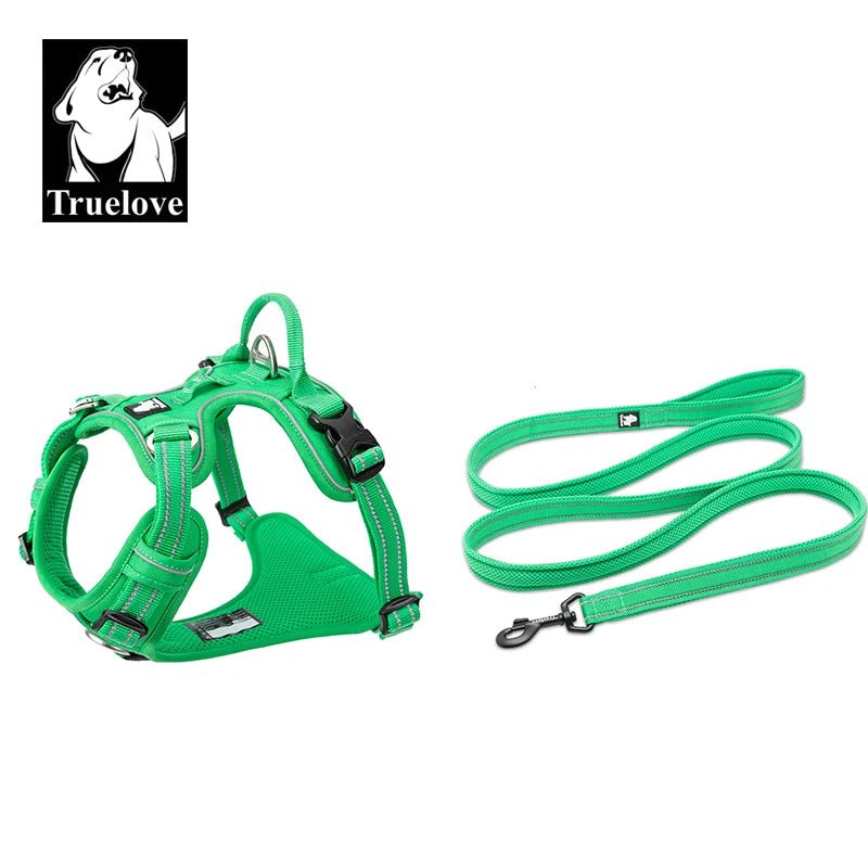 Give your dog the comfort and safety they deserve with the Truelove premium harness! Its ergonomic design relieves neck pressure and guarantees a perfect fit for every walk. Made from durable, breathable materials. - Luxempirez