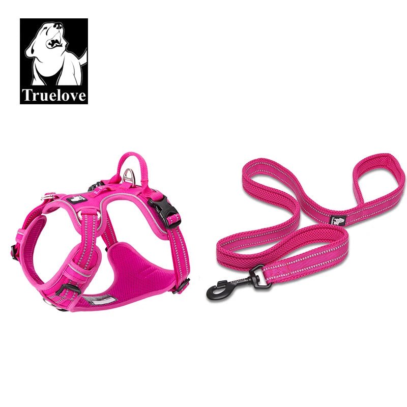 Give your dog the comfort and safety they deserve with the Truelove premium harness! Its ergonomic design relieves neck pressure and guarantees a perfect fit for every walk. Made from durable, breathable materials. - Luxempirez