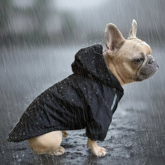 Give your dog the gift of comfort and style with our luxury waterproof dog jacket. Expertly crafted to blend elegance and performance, this premium piece features a sleek, weather - resistant finish and a cozy hood for ultimate protection. - Luxempirez