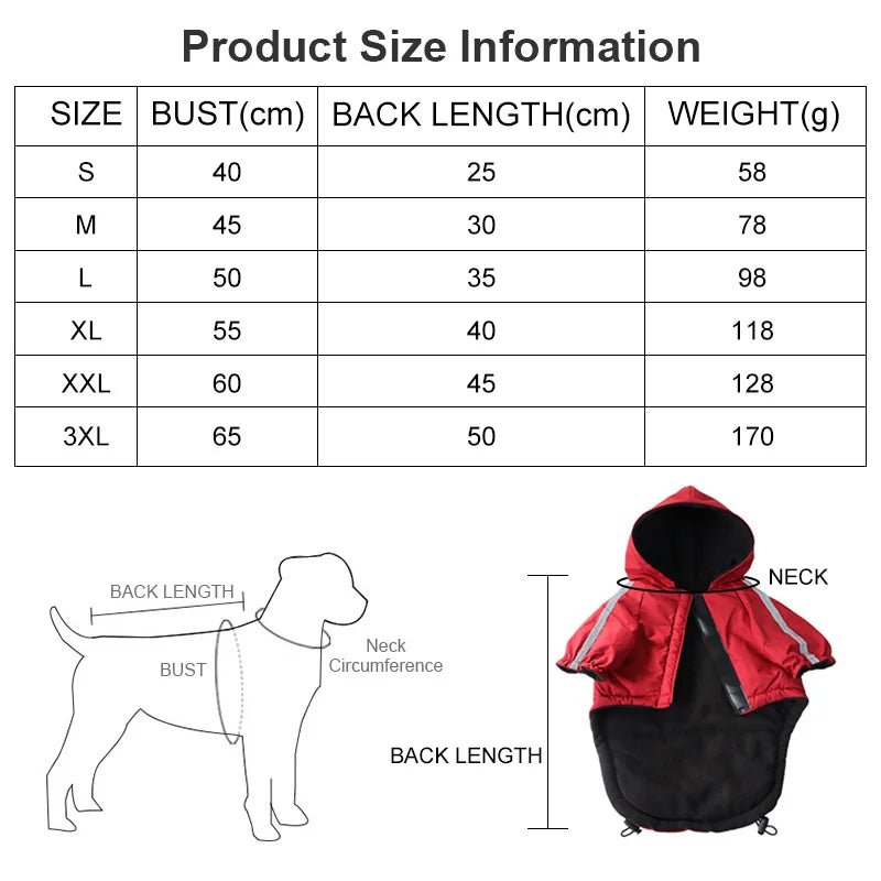 Give your dog the gift of comfort and style with our luxury waterproof dog jacket. Expertly crafted to blend elegance and performance, this premium piece features a sleek, weather - resistant finish and a cozy hood for ultimate protection. - Luxempirez