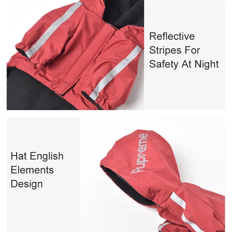 Give your dog the gift of comfort and style with our luxury waterproof dog jacket. Expertly crafted to blend elegance and performance, this premium piece features a sleek, weather - resistant finish and a cozy hood for ultimate protection. - Luxempirez
