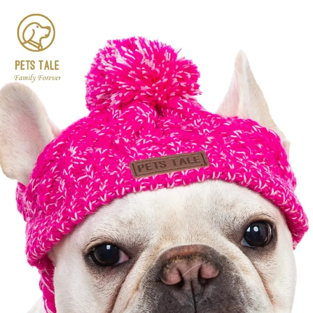 Give your dog the gift of luxury and warmth with our premium winter hat. Crafted with soft, high - quality yarn and elegant details, it keeps your pet stylish and cozy on every walk. Perfect for fashion - forward pups! - Luxempirez