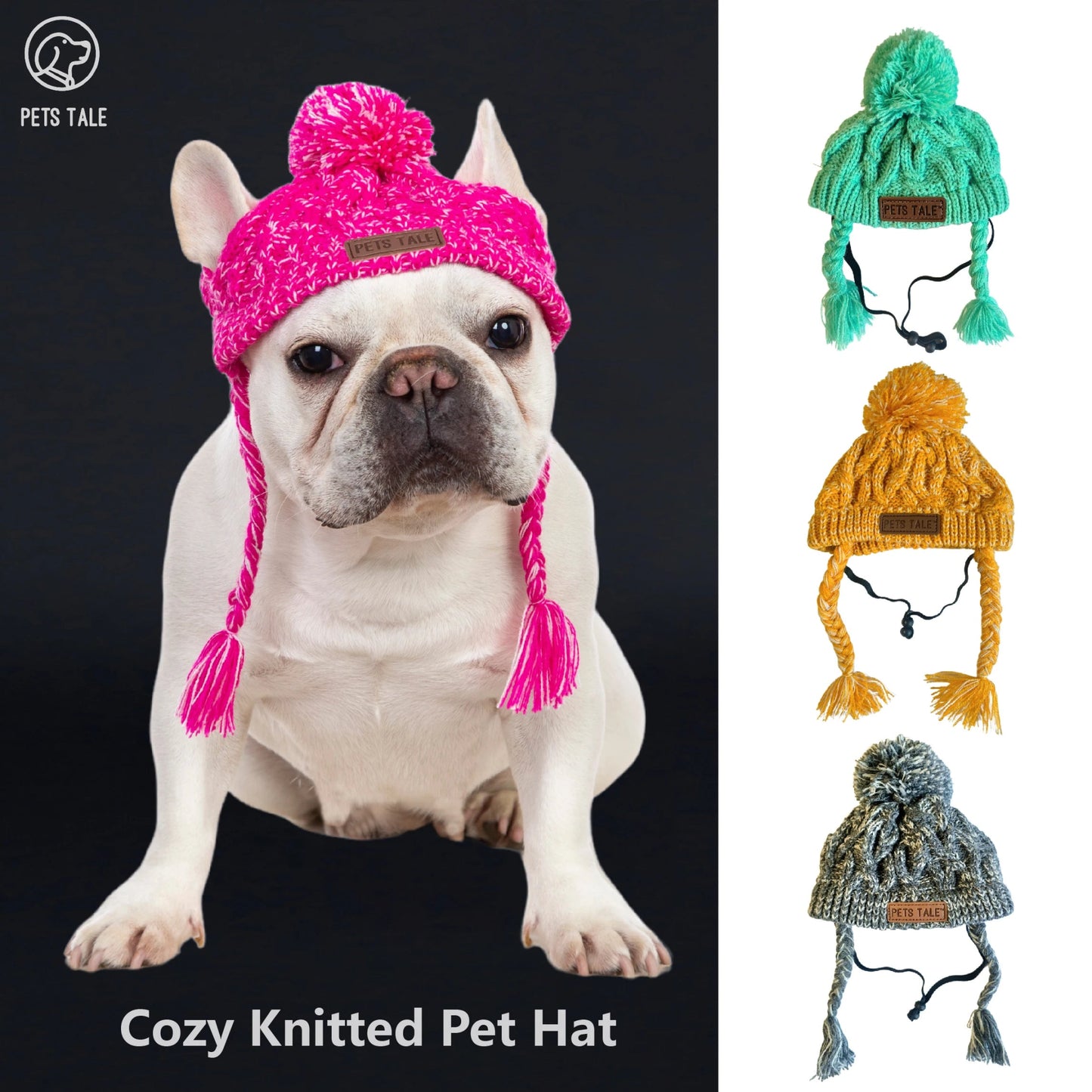 Give your dog the gift of luxury and warmth with our premium winter hat. Crafted with soft, high - quality yarn and elegant details, it keeps your pet stylish and cozy on every walk. Perfect for fashion - forward pups! - Luxempirez