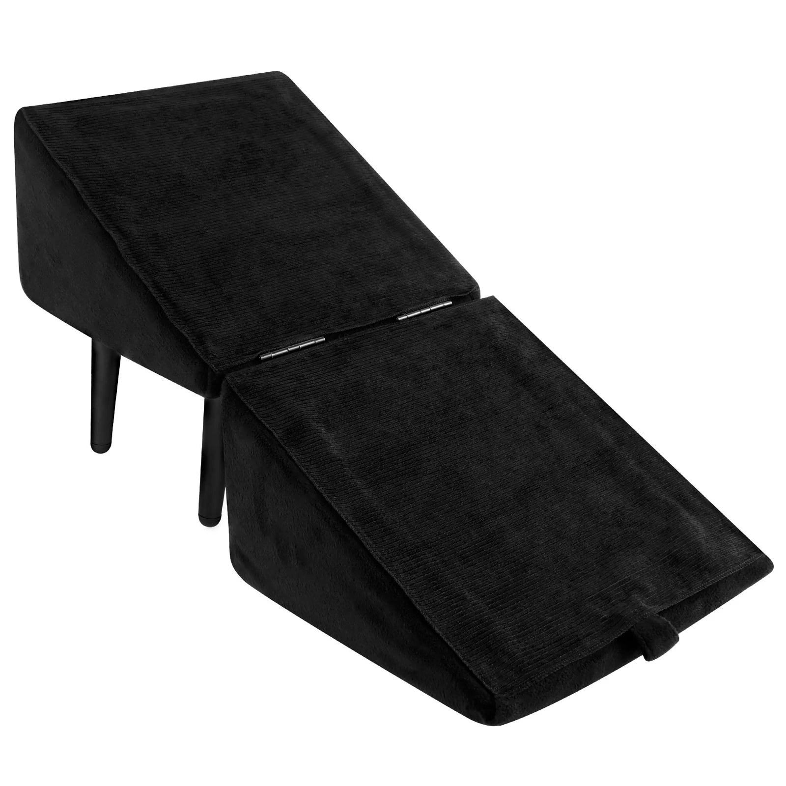 Give your furry friend safe, effortless access to the sofa with this plush indoor pet ladder, designed to protect joints and keep your home looking stylish. - Luxempirez