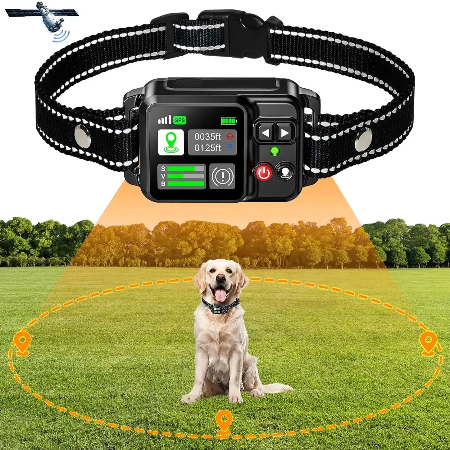 Give your pet the ultimate freedom and security with the premium GPS Smart Tracker Collar combining luxury, cutting - edge technology, and peace of mind for discerning owners. - Luxempirez