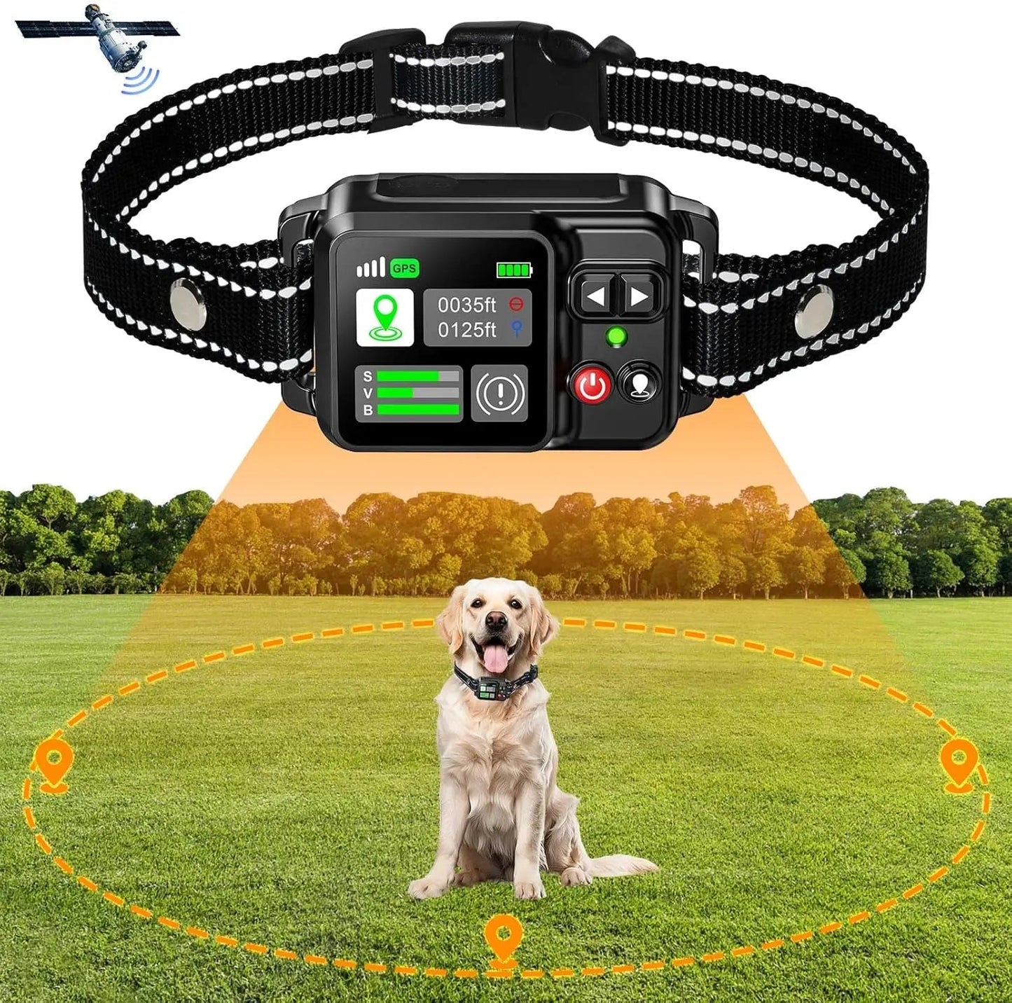 Give your pet the ultimate freedom and security with the premium GPS Smart Tracker Collar combining luxury, cutting - edge technology, and peace of mind for discerning owners. - Luxempirez