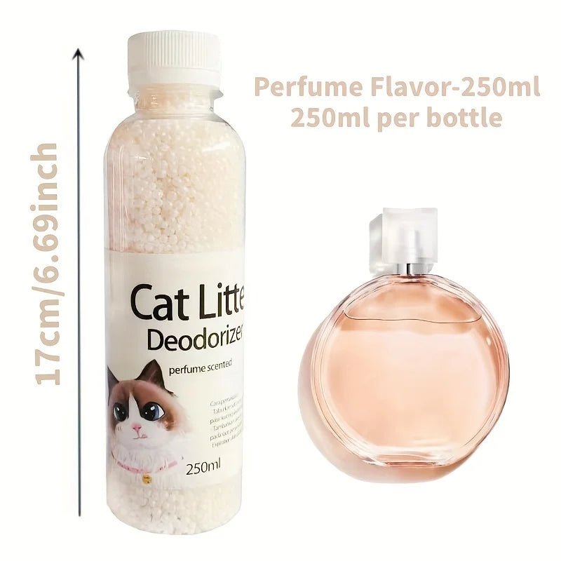 Infusé d'un parfum longue durée sans danger pour les animaux et de puissants agents neutralisant les odeurs, une simple légère pulvérisation sur la litière offre une fraîcheur continue sans poussière ni produits chimiques agressifs. - Luxempirez