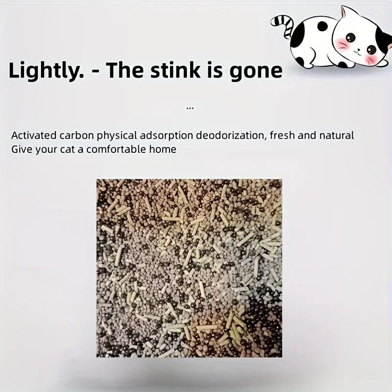 Infusé d'un parfum longue durée sans danger pour les animaux et de puissants agents neutralisant les odeurs, une simple légère pulvérisation sur la litière offre une fraîcheur continue sans poussière ni produits chimiques agressifs. - Luxempirez