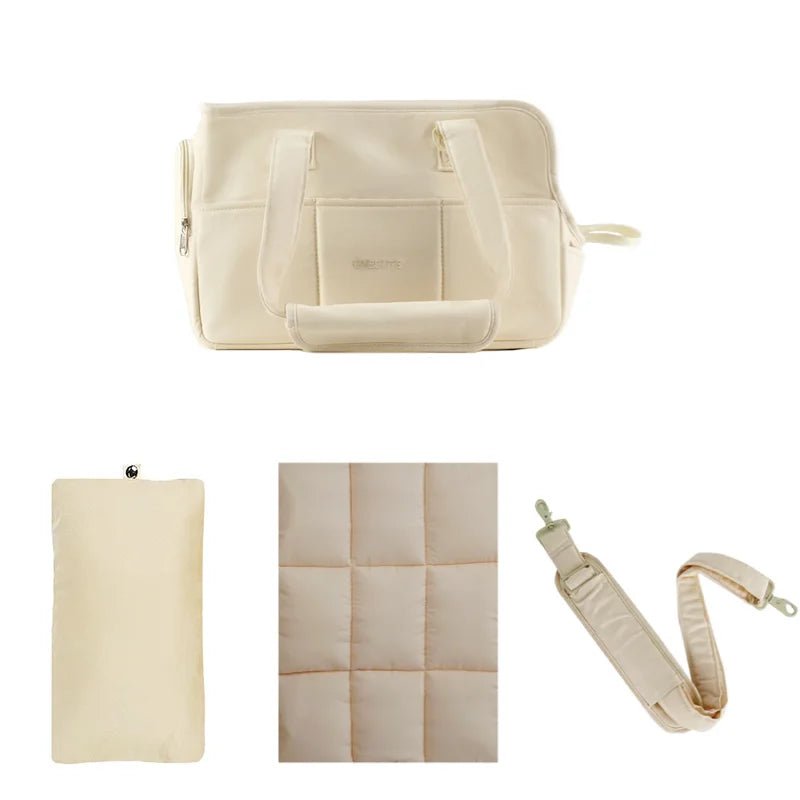 Introduce your pet to the world of sophisticated travel with the luxurious ONECUTE dog carrier bag a flawless fusion of elegance, comfort, and practicality for the modern lifestyle. - Luxempirez