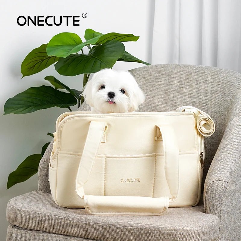 Introduce your pet to the world of sophisticated travel with the luxurious ONECUTE dog carrier bag a flawless fusion of elegance, comfort, and practicality for the modern lifestyle. - Luxempirez