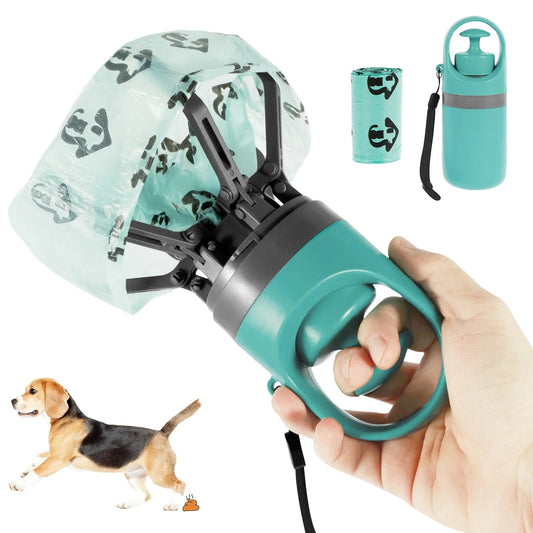 Keep every walk clean and classy with this premium dog poop scooper and bag dispenser. - Luxempirez