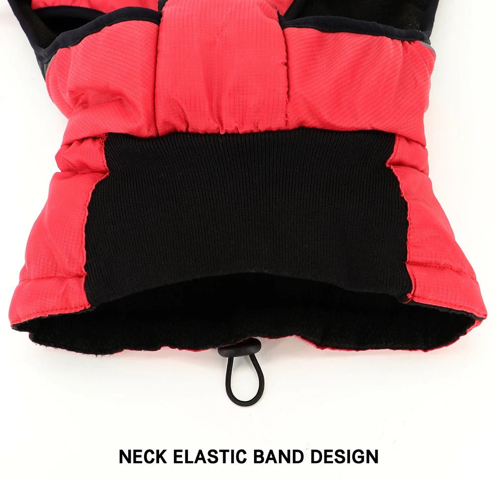 Keep your dog warm and protected with this premium winter dog coat, ideal for cold and snowy days. Made from waterproof, windproof materials, it features a comfortable fleece lining and adjustable straps for a secure fit. Available in multiple colors. - Luxempirez