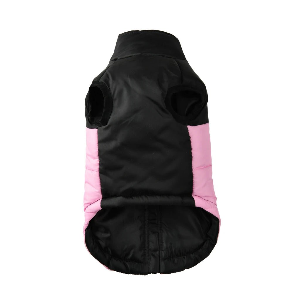 Keep your small dog cozy, stylish, and visible this winter with the Holapet Warm Reflective Dog Coat in medium size. Perfect for Chihuahuas, Pugs, and similar breeds, this jacket combines fun autumn prints with safety features for worry - free walks. - Luxempirez
