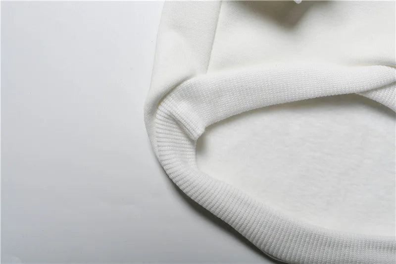 Let your dog make a statement in this luxurious black hoodie, adorned with intricate floral motifs and bold design accents front and back. The high - quality fabric ensures lasting comfort and warmth, while the unique aesthetic featuring "WOOF". - Luxempirez