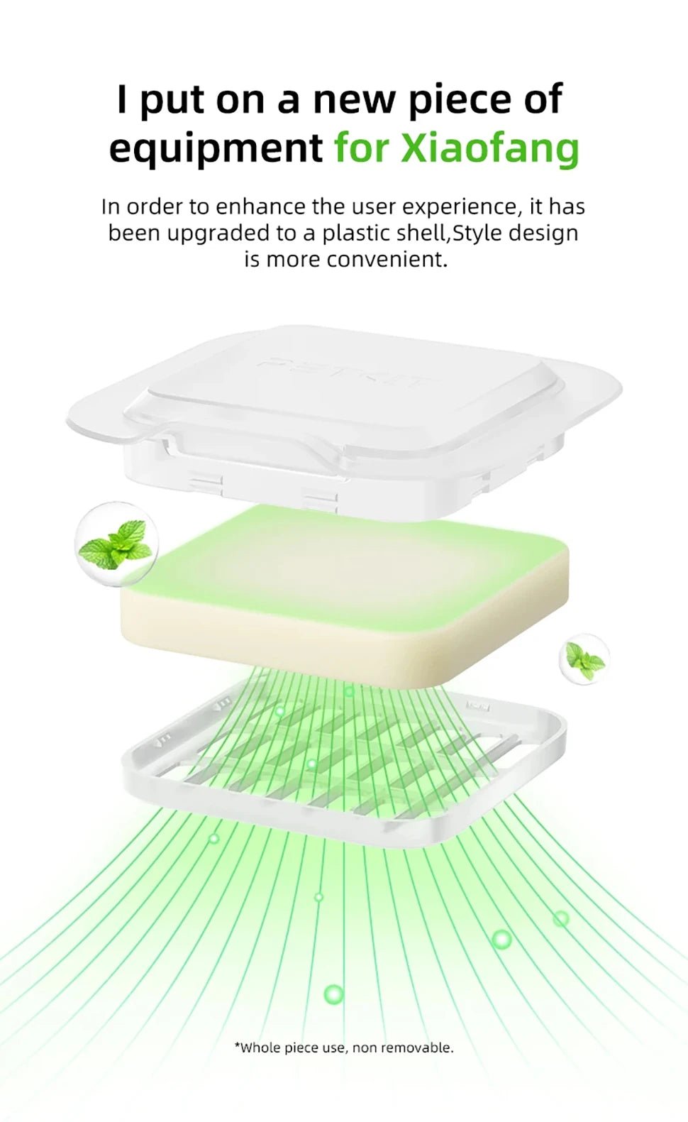 Les cubes désodorisants N50 gardent votre bac à litière PETKIT PURA MAX impeccablement frais grâce à un contrôle efficace des odeurs sans danger pour les animaux qui dure jusqu'à 30 jours par cube - Luxempirez