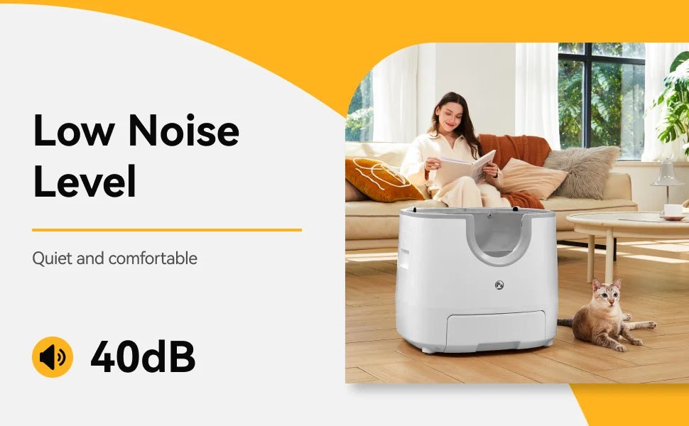 Parfait pour les maisons multi-chats, ce bac à litière spacieux peut accueillir confortablement jusqu'à 3 chats avec une grande poubelle de 2 L, vous offrant jusqu'à 5 jours sans ramasser. Son design ouvert et moderne garde votre espace propre tout en offrant une salle de bain luxueuse et sans stress. - Luxempirez