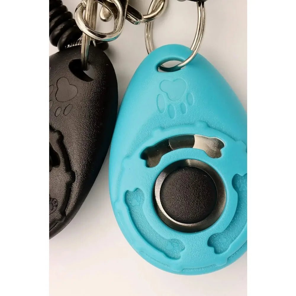 Clicker de dressage pour animaux de compagnie avec dragonne – outil indispensable pour rendre le dressage de votre chien plus facile, plus rapide et plus amusant pour vous et votre animal de compagnie. - Luxempirez