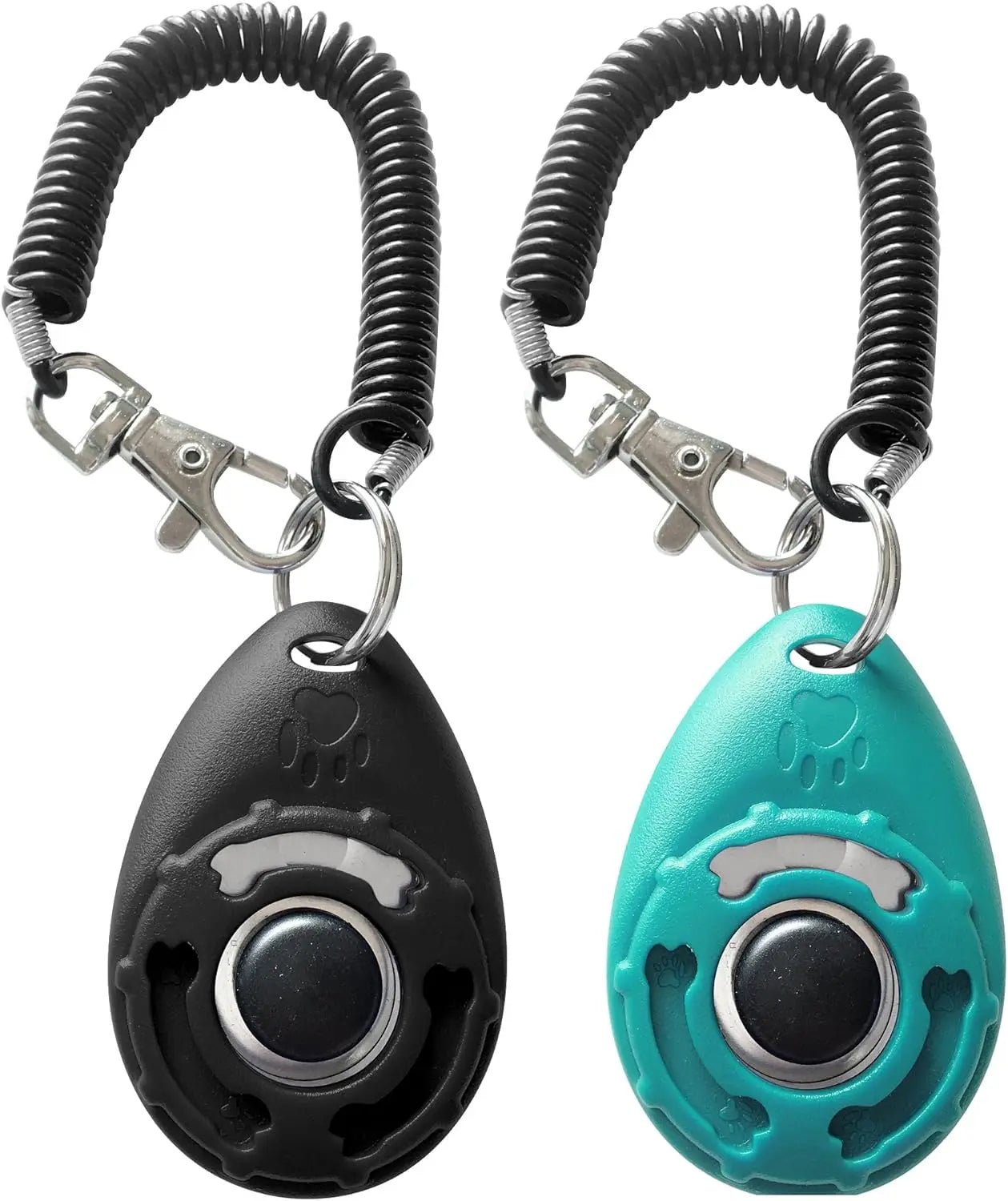 Clicker de dressage pour animaux de compagnie avec dragonne – outil indispensable pour rendre le dressage de votre chien plus facile, plus rapide et plus amusant pour vous et votre animal de compagnie. - Luxempirez