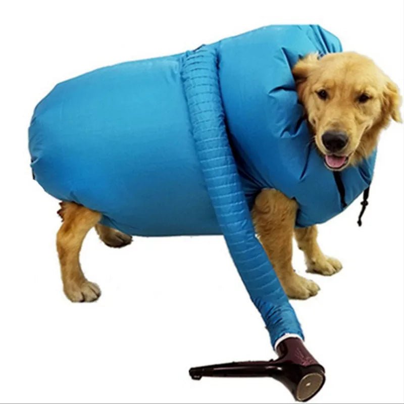 Portable Pet Drying Bag the easiest way to dry your dog or cat after a bath, rainy walk or swim while keeping your home clean and fur‑free. - Luxempirez