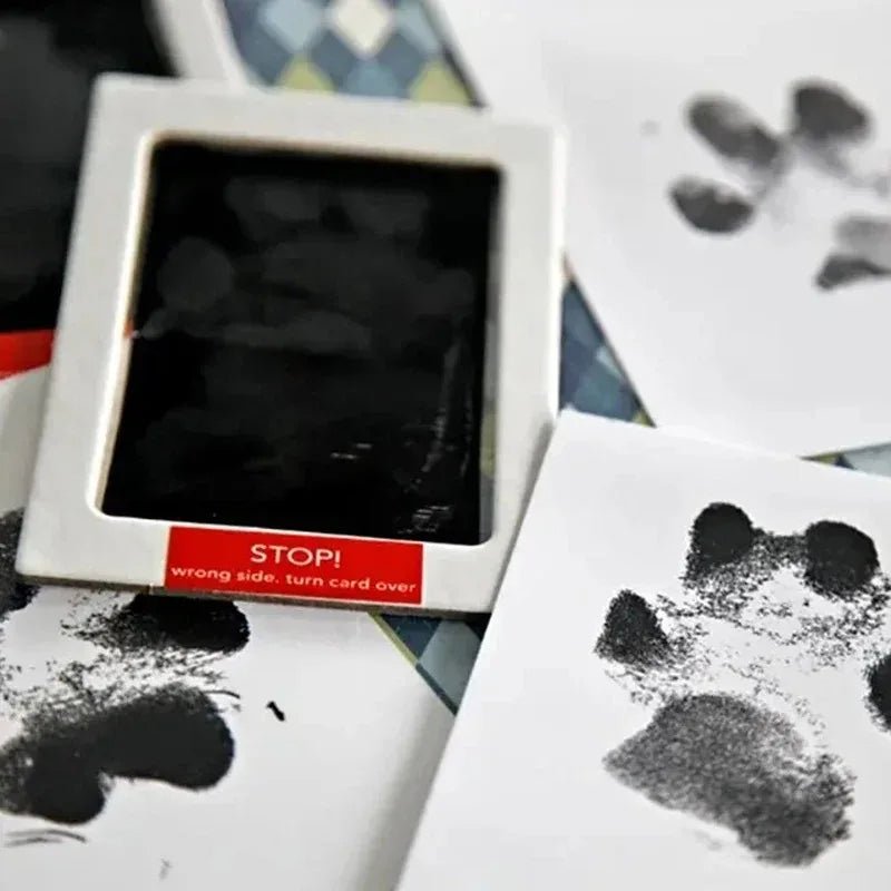 Press, print, cherish: This inkless pad transfers a clear paw print to paper without touching your pet's paw, keeping everything spotless and safe. Ideal for birthdays, memorials, or fun keepsakes with zero mess or worry. - Luxempirez