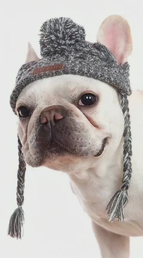 Give your dog the gift of luxury and warmth with our premium winter hat. Crafted with soft, high-quality yarn and elegant details, it keeps your pet stylish and cozy on every walk. Perfect for fashion-forward pups!