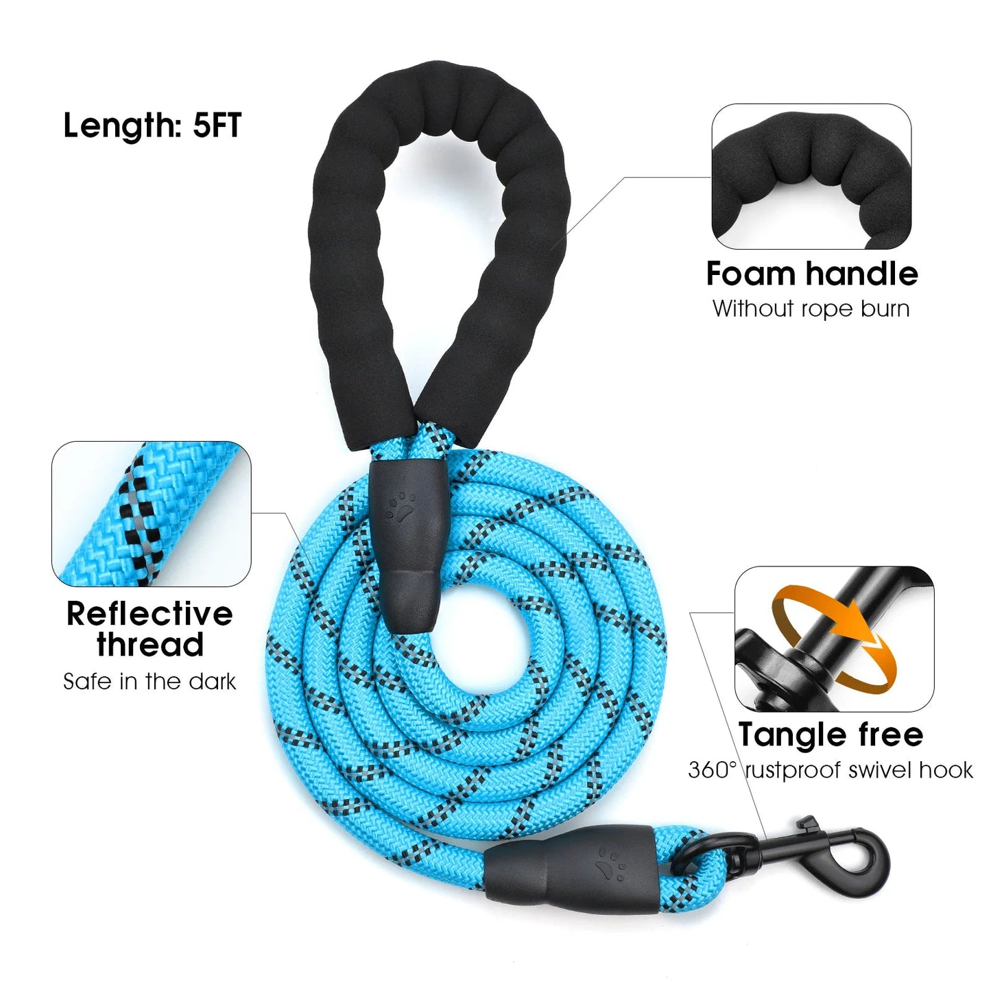 Reflective dog harness and leash set designed to keep dogs safe, comfortable, and under control during daily walks. - Luxempirez