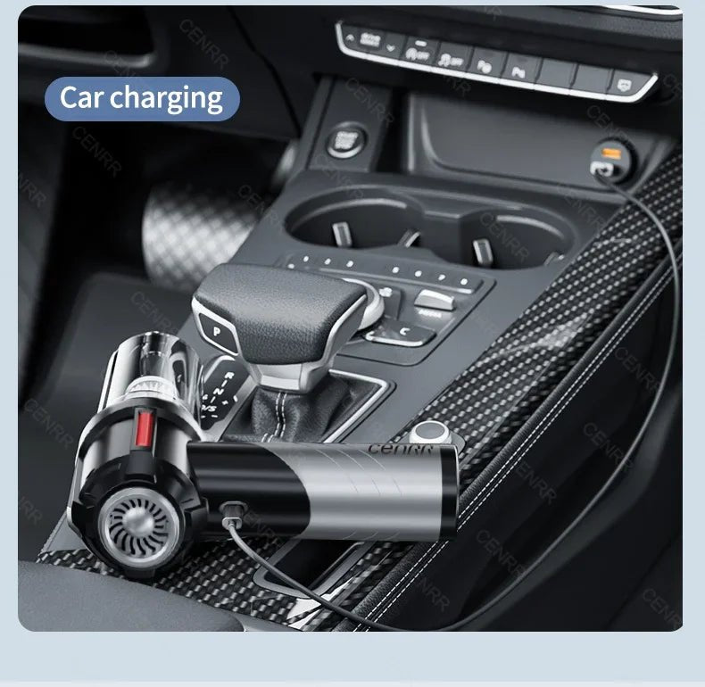 Say goodbye to pet hair in your car with the CENRR car vacuum cleaner! Designed for powerful suction, this vacuum comes with special attachments that make removing animal hair from seats, carpets, and hard - to - reach places effortless. - Luxempirez