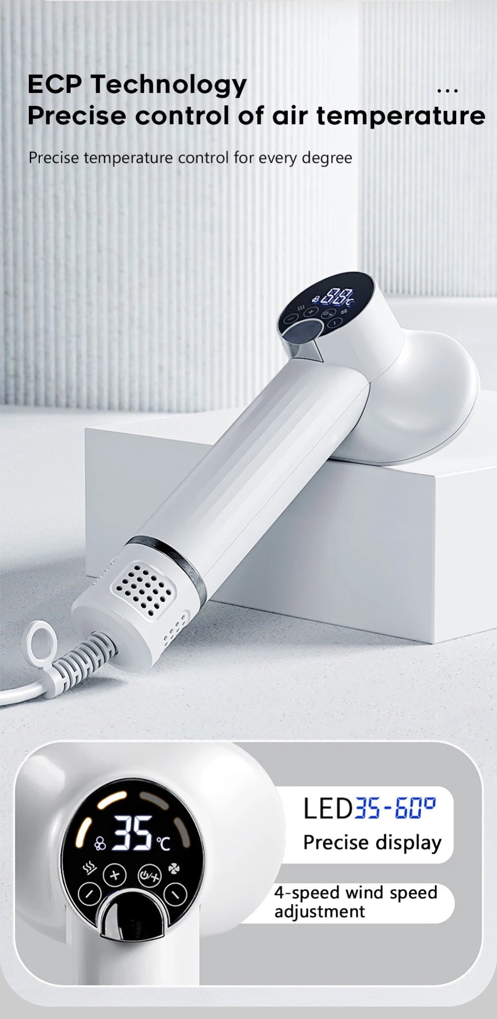 Smart 2‑in‑1 pet hair dryer and grooming brush that dries, detangles and removes loose hair in one easy step for dogs and cats. - Luxempirez