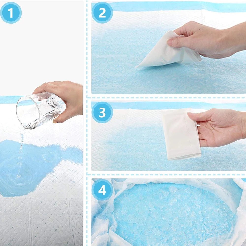 Smell & Smile Training Pads are ultra‑absorbent, leakproof pee pads designed to keep floors clean and help dogs and cats learn where to do their business. - Luxempirez