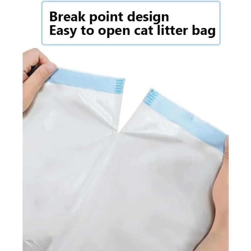 Les sacs à cordon robustes isolent les odeurs à l'intérieur du compartiment à déchets, ce qui rend le changement de litière rapide, hygiénique et sans intervention pour une maison plus fraîche chaque jour. - Luxempirez