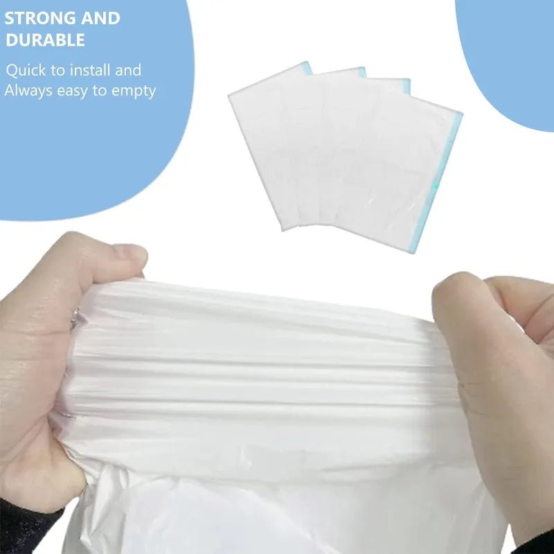 Les sacs à cordon robustes isolent les odeurs à l'intérieur du compartiment à déchets, ce qui rend le changement de litière rapide, hygiénique et sans intervention pour une maison plus fraîche chaque jour. - Luxempirez