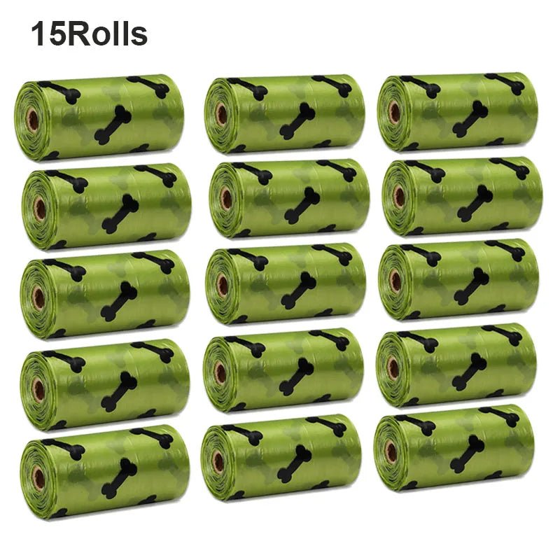 These biodegradable, scented bags are thick, leak - proof, and gentle on the environment while blocking bad odors You get 20 compact rolls (15 bags per roll) that fit all standard dispensers, plus a handy dispenser for quick access on every walk. - Luxempirez