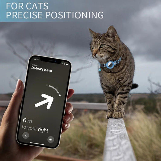 This AirTag cat collar is the perfect solution for keeping your feline friend safe and easy to find. Designed specifically to hold an AirTag, it helps you track your cat’s location in real time. - Luxempirez