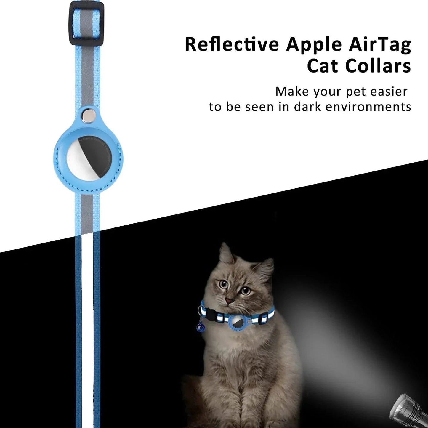 This AirTag cat collar is the perfect solution for keeping your feline friend safe and easy to find. Designed specifically to hold an AirTag, it helps you track your cat’s location in real time. - Luxempirez