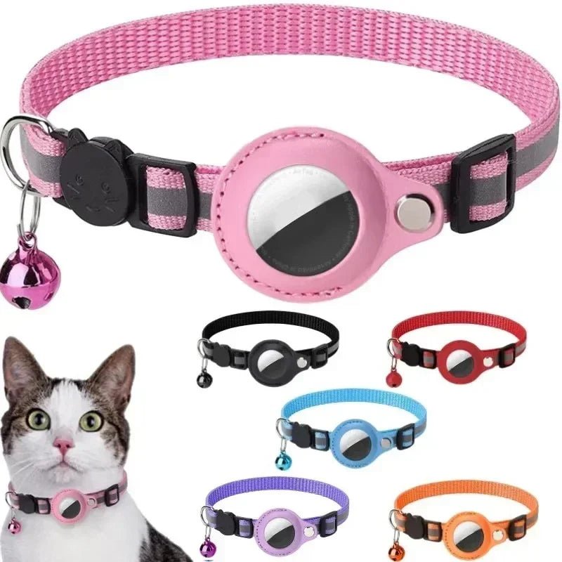 This AirTag cat collar is the perfect solution for keeping your feline friend safe and easy to find. Designed specifically to hold an AirTag, it helps you track your cat’s location in real time. - Luxempirez