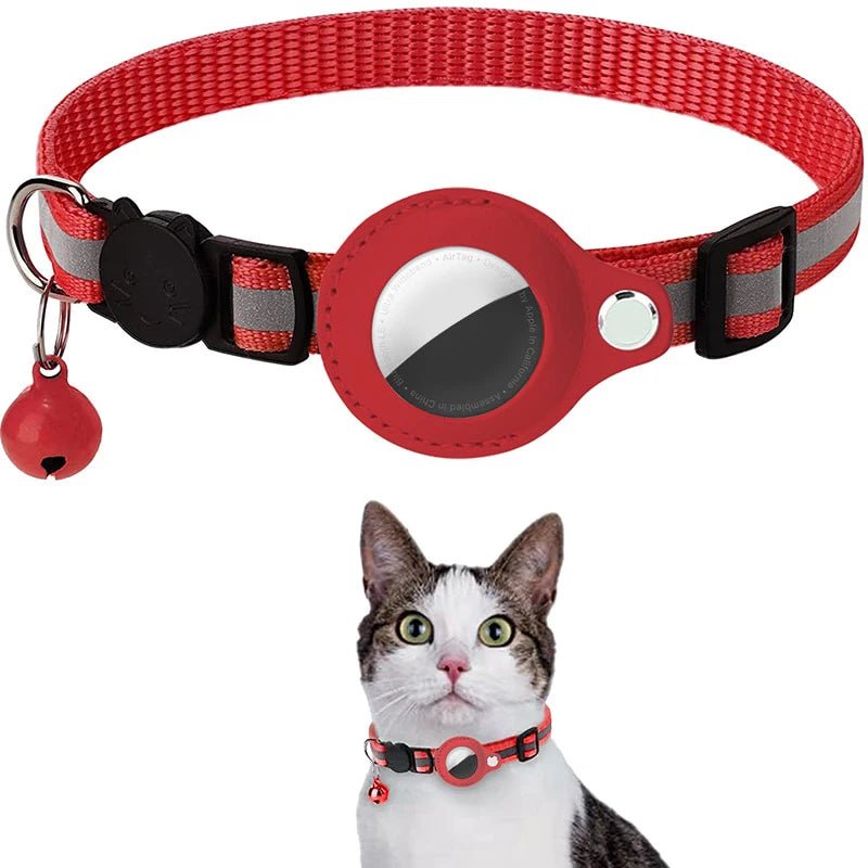 This AirTag cat collar is the perfect solution for keeping your feline friend safe and easy to find. Designed specifically to hold an AirTag, it helps you track your cat’s location in real time. - Luxempirez