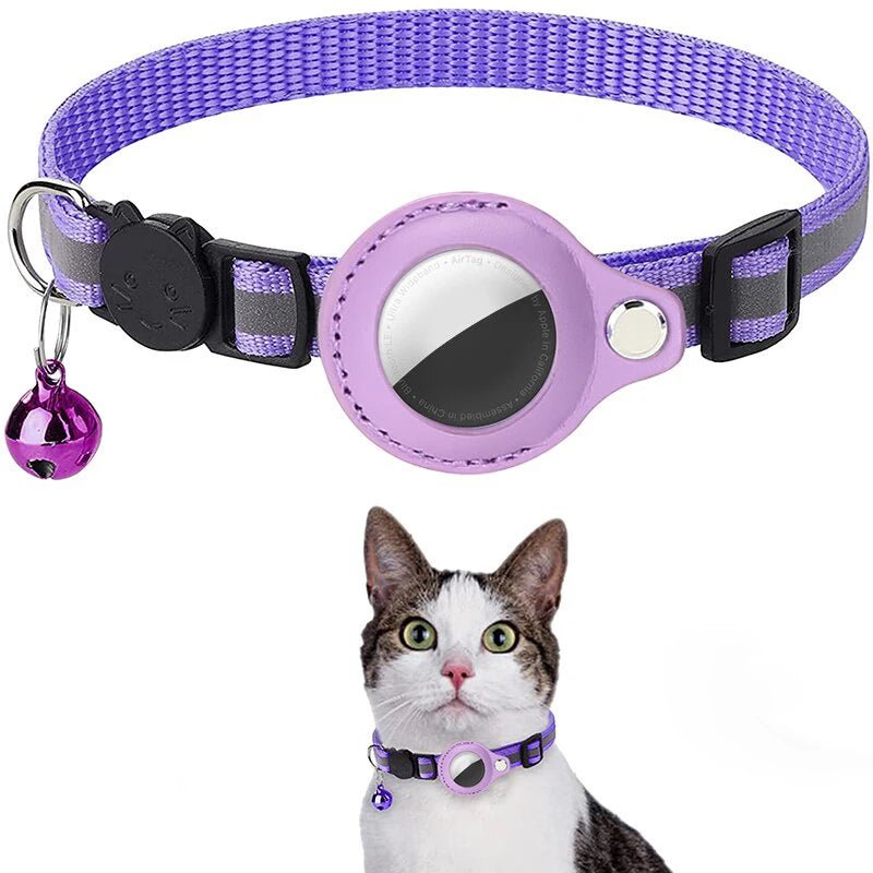 This AirTag cat collar is the perfect solution for keeping your feline friend safe and easy to find. Designed specifically to hold an AirTag, it helps you track your cat’s location in real time. - Luxempirez