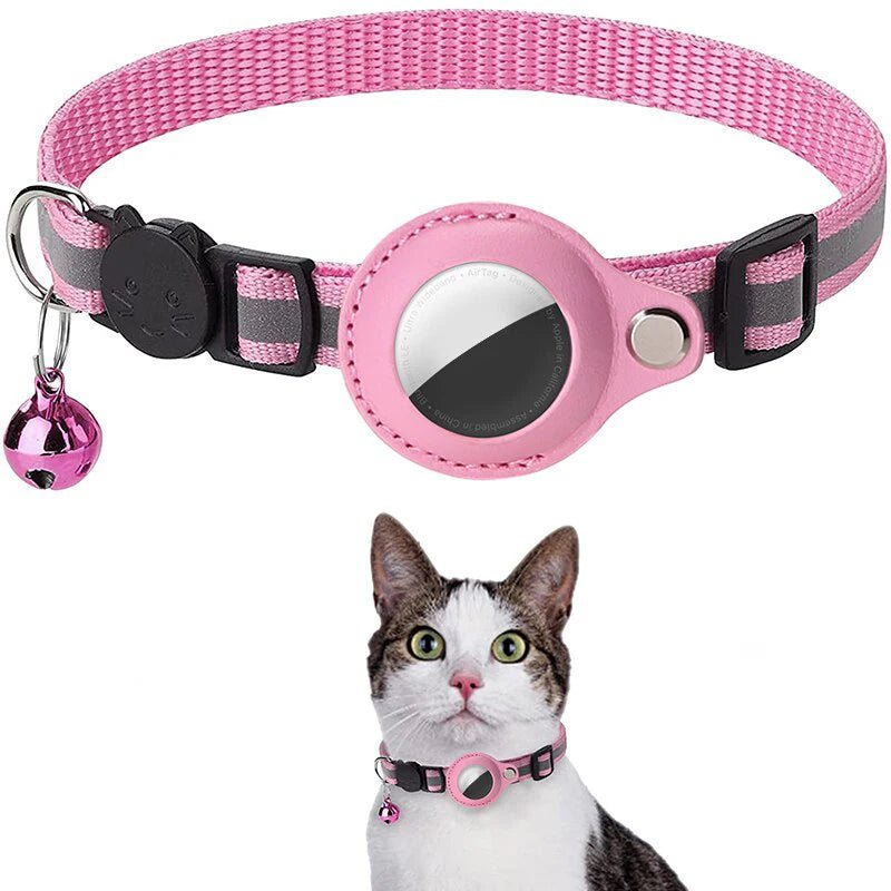 This AirTag cat collar is the perfect solution for keeping your feline friend safe and easy to find. Designed specifically to hold an AirTag, it helps you track your cat’s location in real time. - Luxempirez