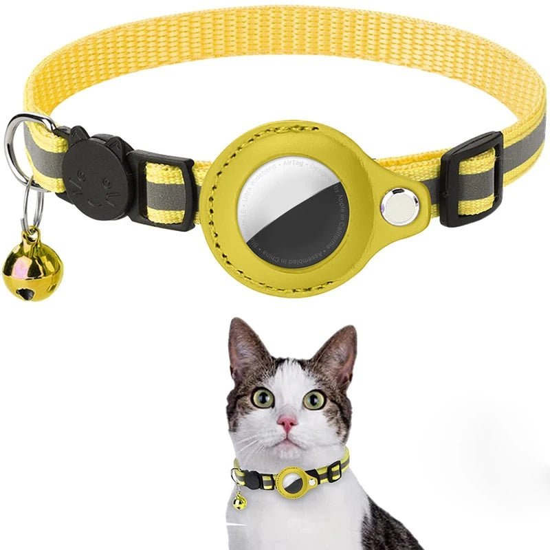 This AirTag cat collar is the perfect solution for keeping your feline friend safe and easy to find. Designed specifically to hold an AirTag, it helps you track your cat’s location in real time. - Luxempirez