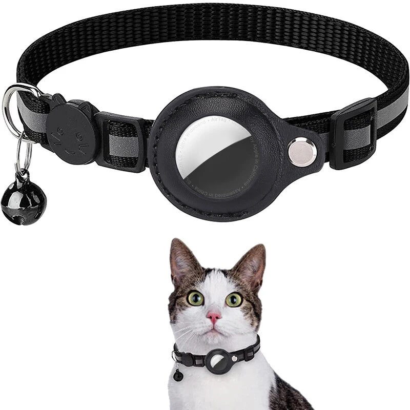 This AirTag cat collar is the perfect solution for keeping your feline friend safe and easy to find. Designed specifically to hold an AirTag, it helps you track your cat’s location in real time. - Luxempirez